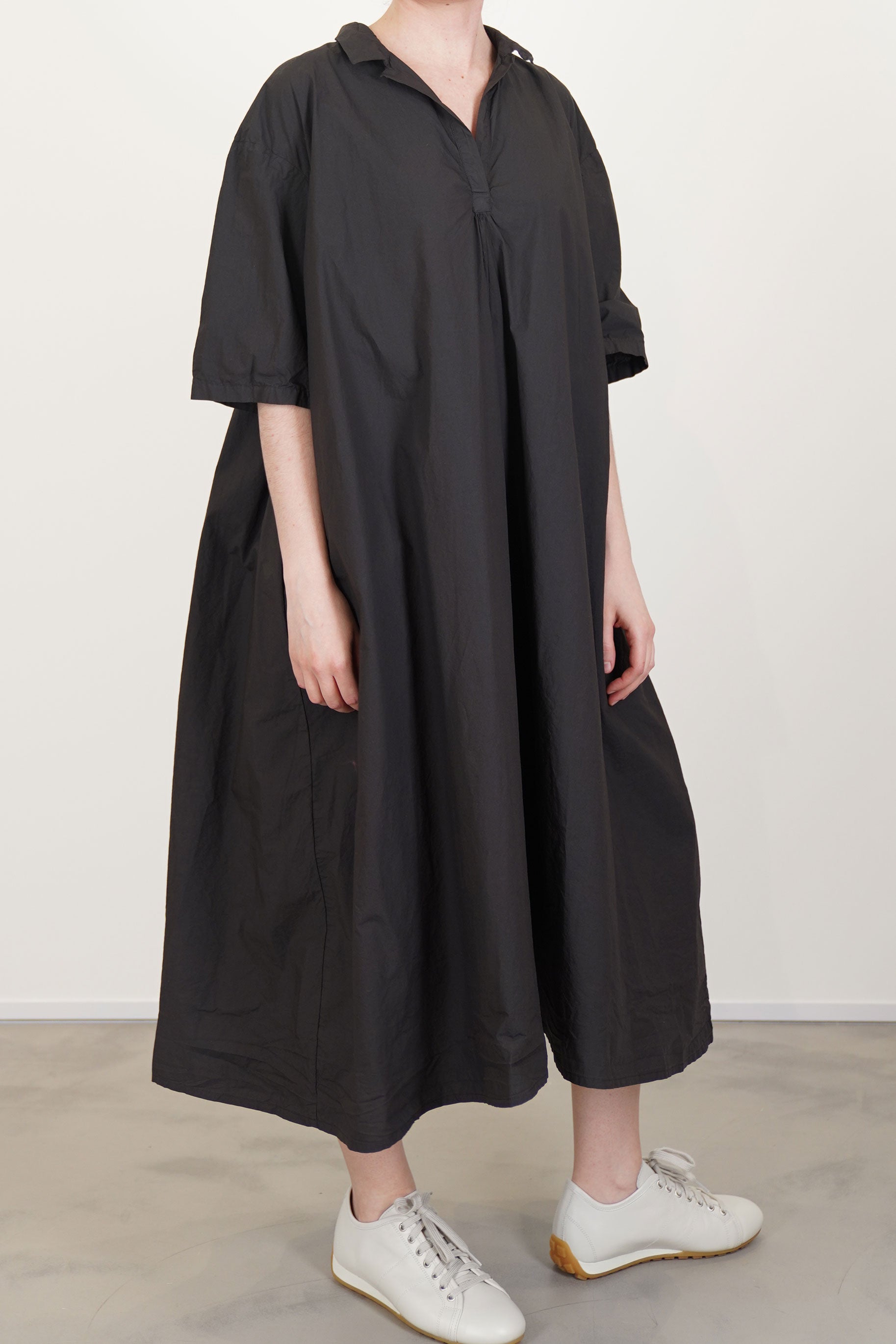 dress cotton brown