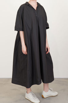 dress cotton brown