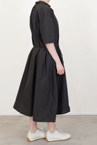 dress cotton brown