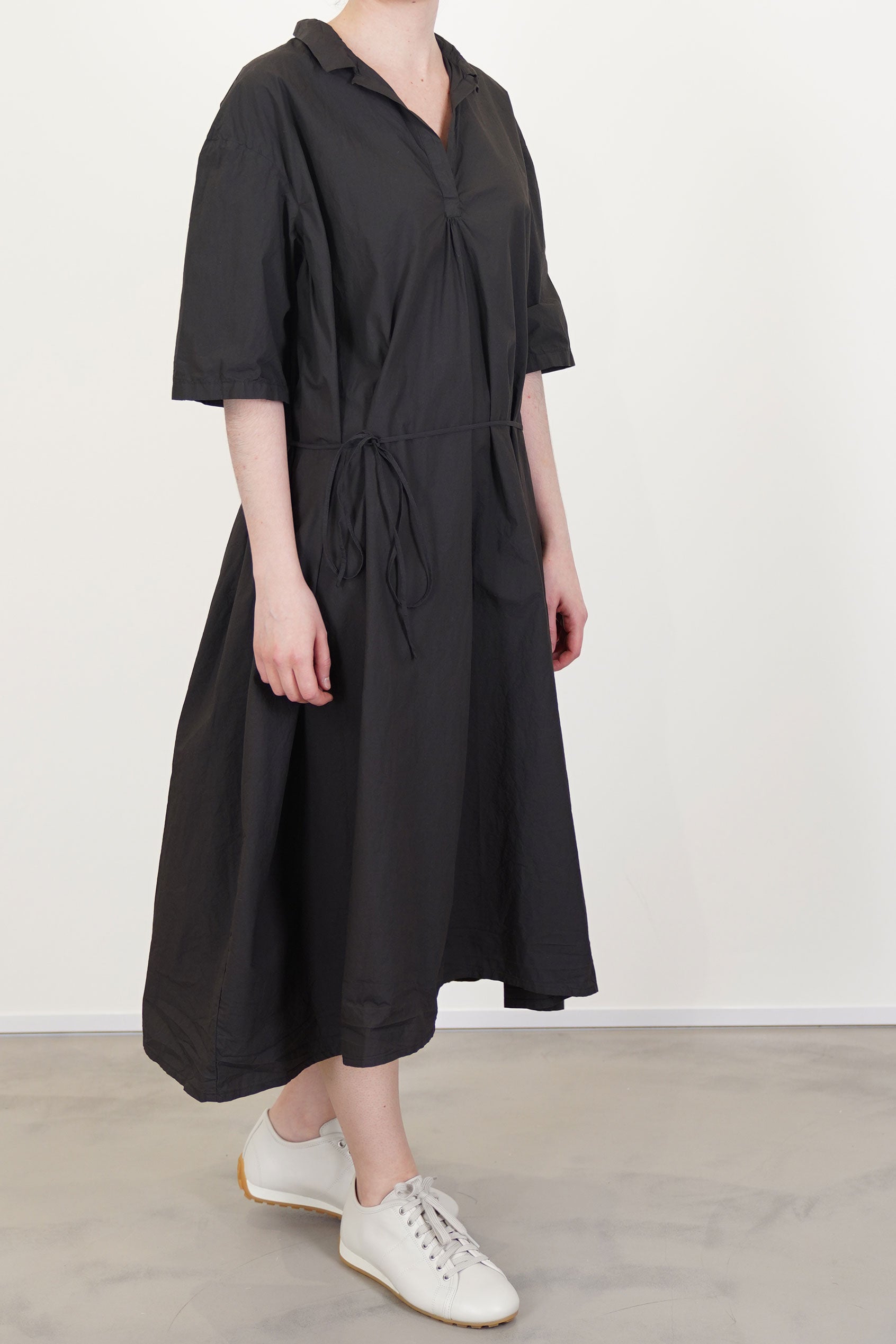 dress cotton brown