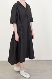 dress cotton brown