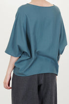 shirt cashmere dark turquoise p2075/ts991
