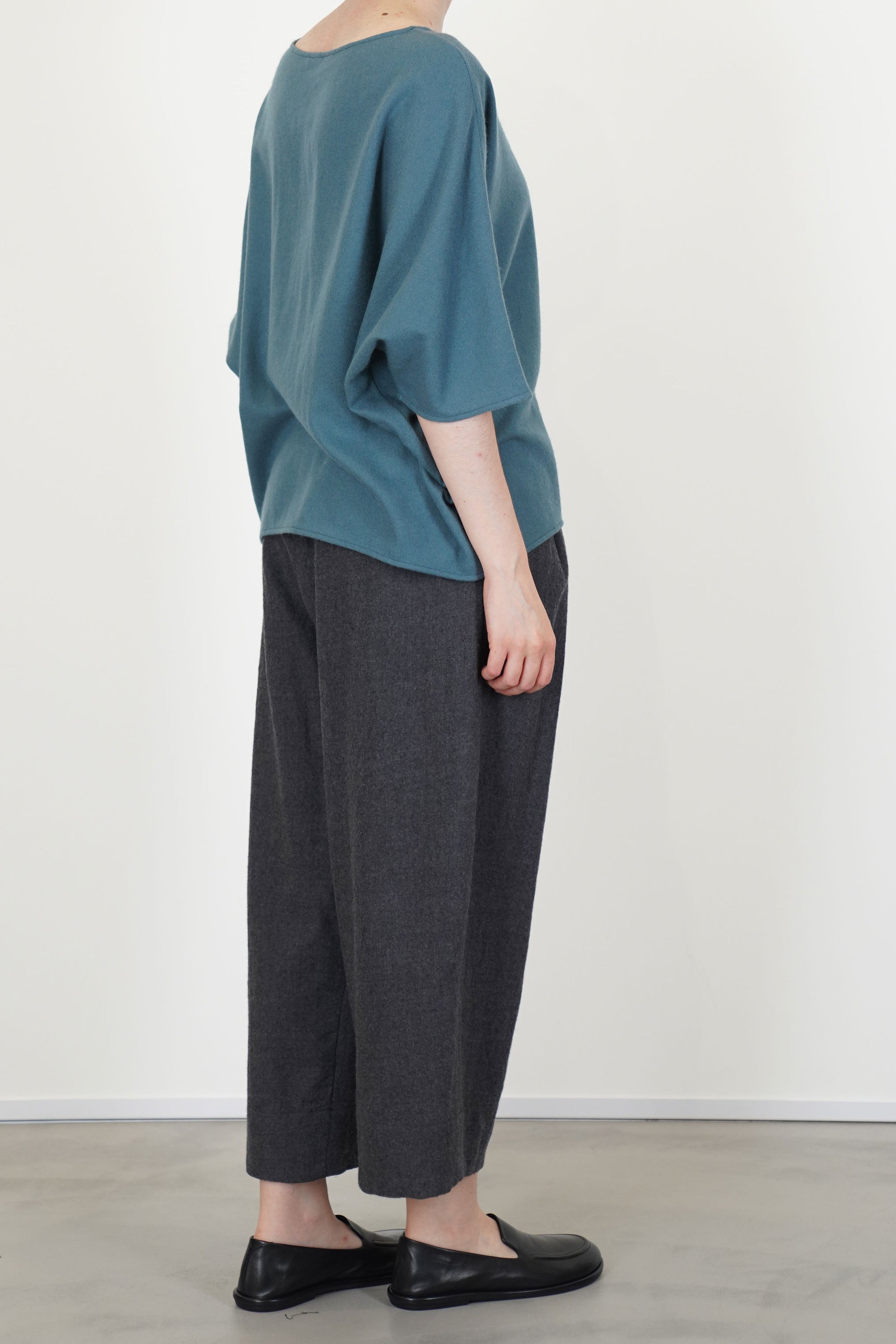 shirt cashmere dark turquoise p2075/ts991