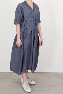dress tunique denim cotton loomi