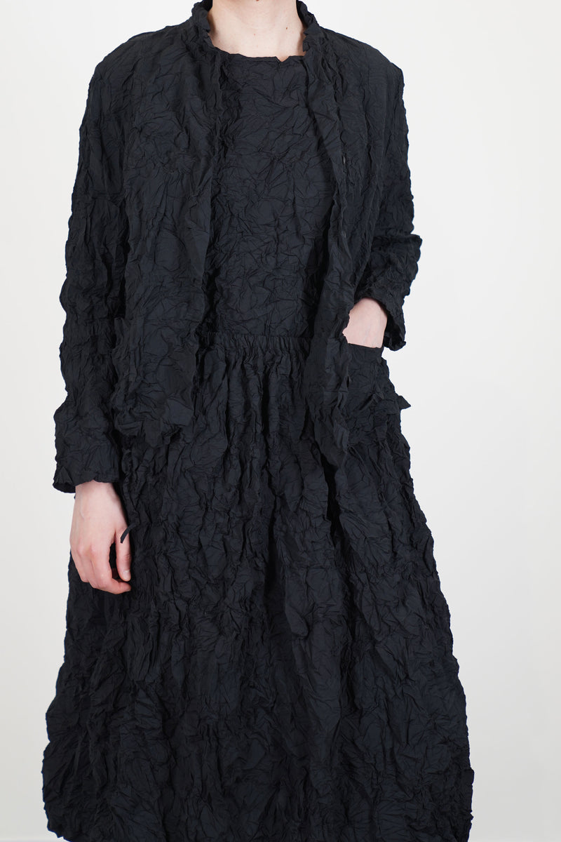 jacket crinkora black 7001