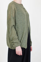 amaiti open cardigan fern