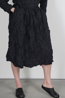 skirt crinkora black 7003