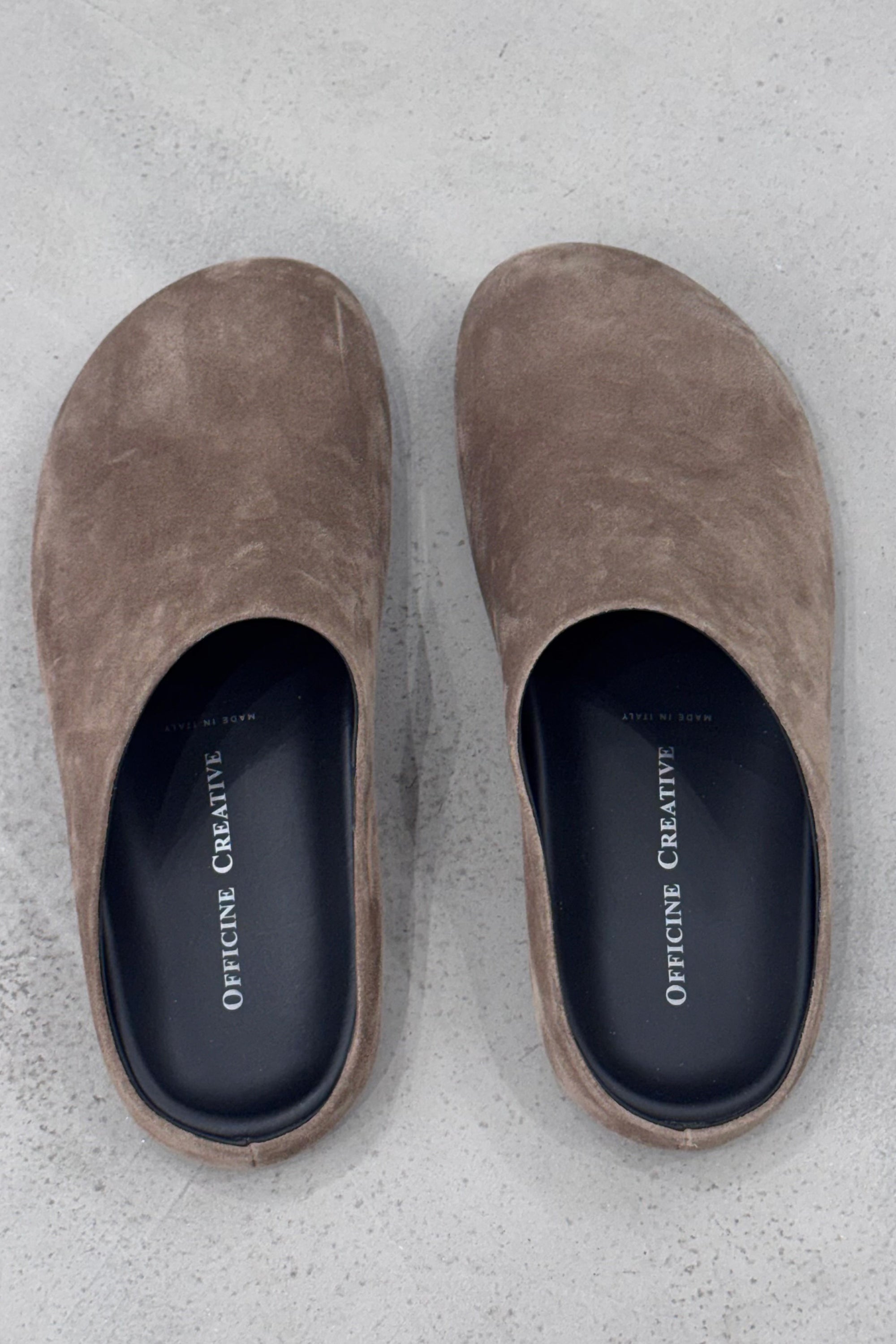 babouche 101 mule sandals leather tundra
