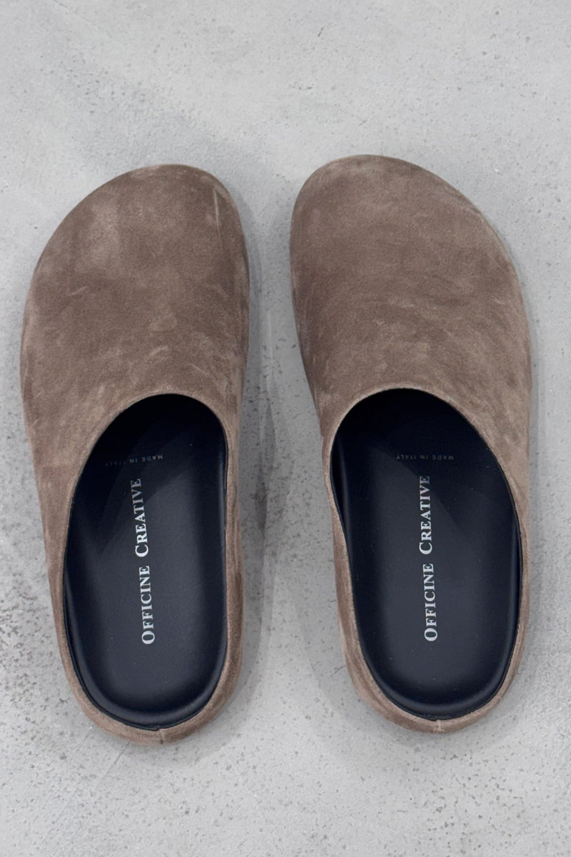 babouche 101 mule sandals leather tundra
