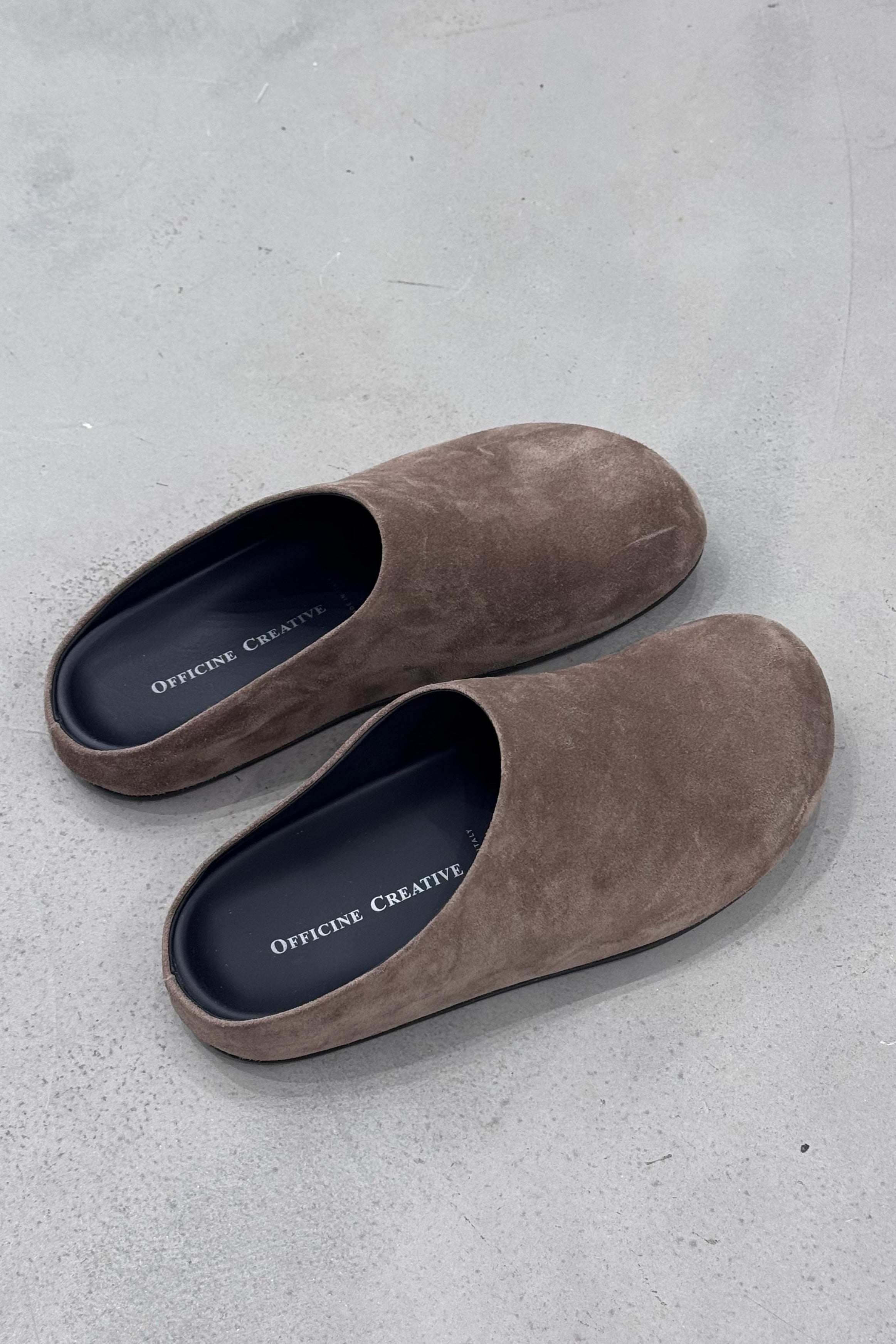 babouche 101 mule sandals leather tundra