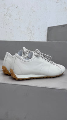 leather sneakers flint off-white