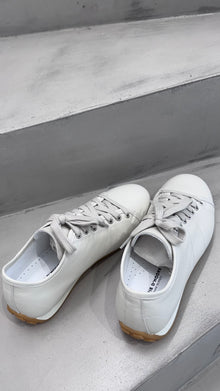 leather sneakers flint off-white
