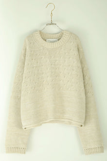woolen sweater mori nougat