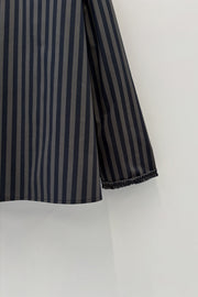 shirt sylvain grey x black stripe