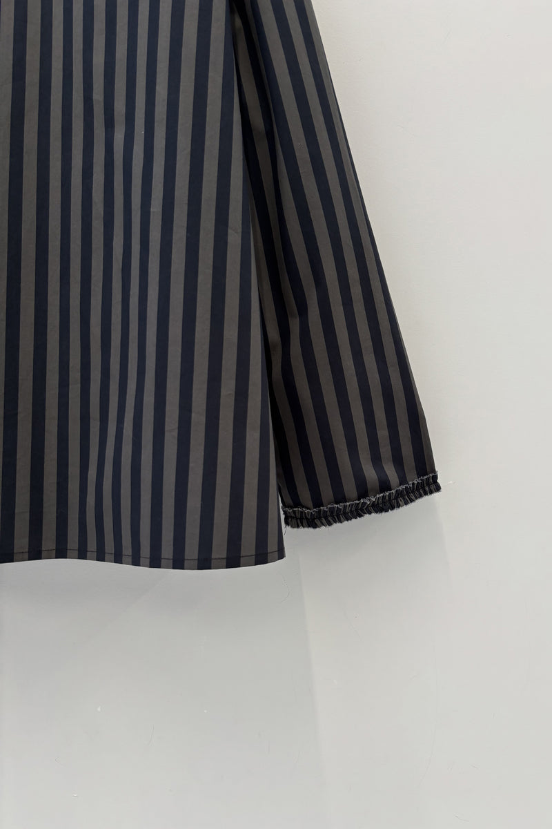 shirt sylvain grey x black stripe