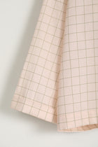 shirt brigitte peach x green check