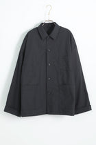 jude jacket rounded buttons black