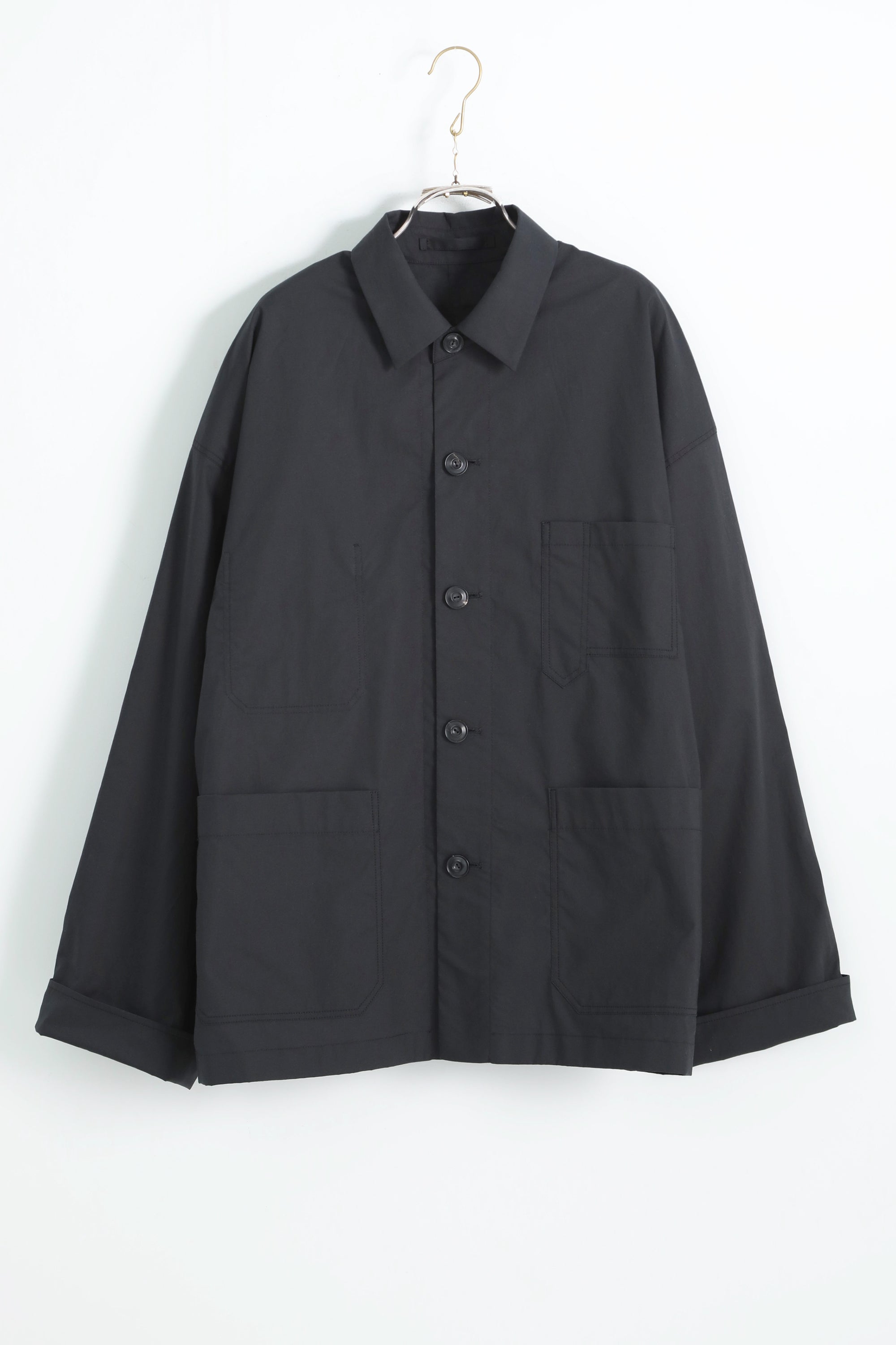 jude jacket rounded buttons black