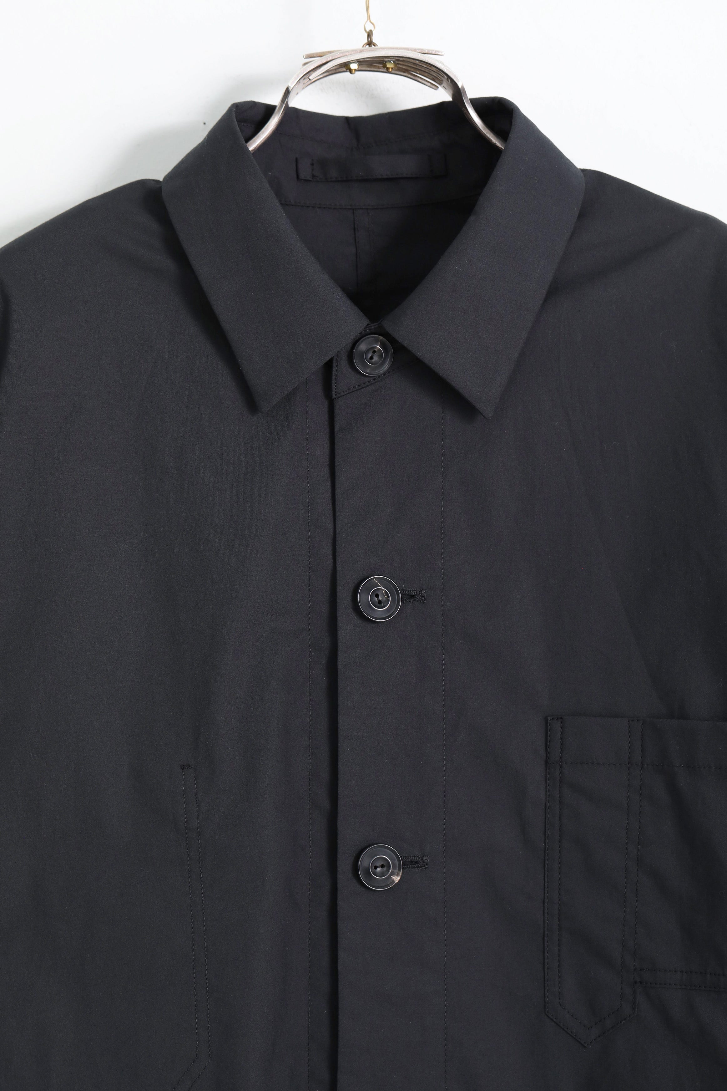 jude jacket rounded buttons black