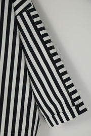 shirt brigitte white x navy stripe