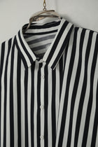 shirt brigitte white x navy stripe