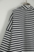 shirt brigitte white x navy stripe
