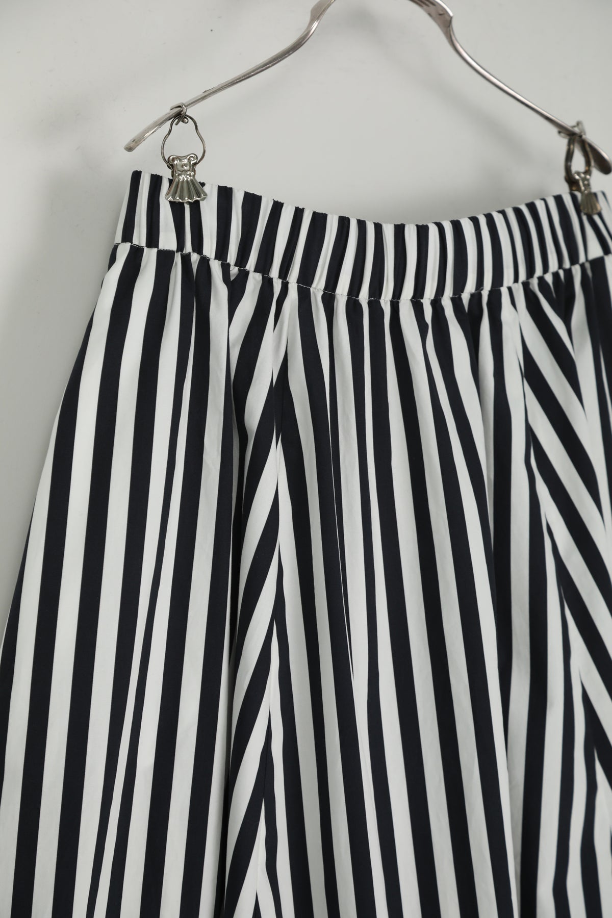 skirt sabrina white x navy stripe