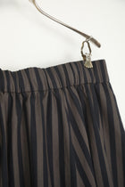 skirt sabrina grey x black stripe