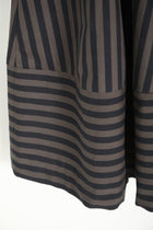skirt sabrina grey x black stripe