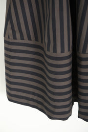 skirt sabrina grey x black stripe