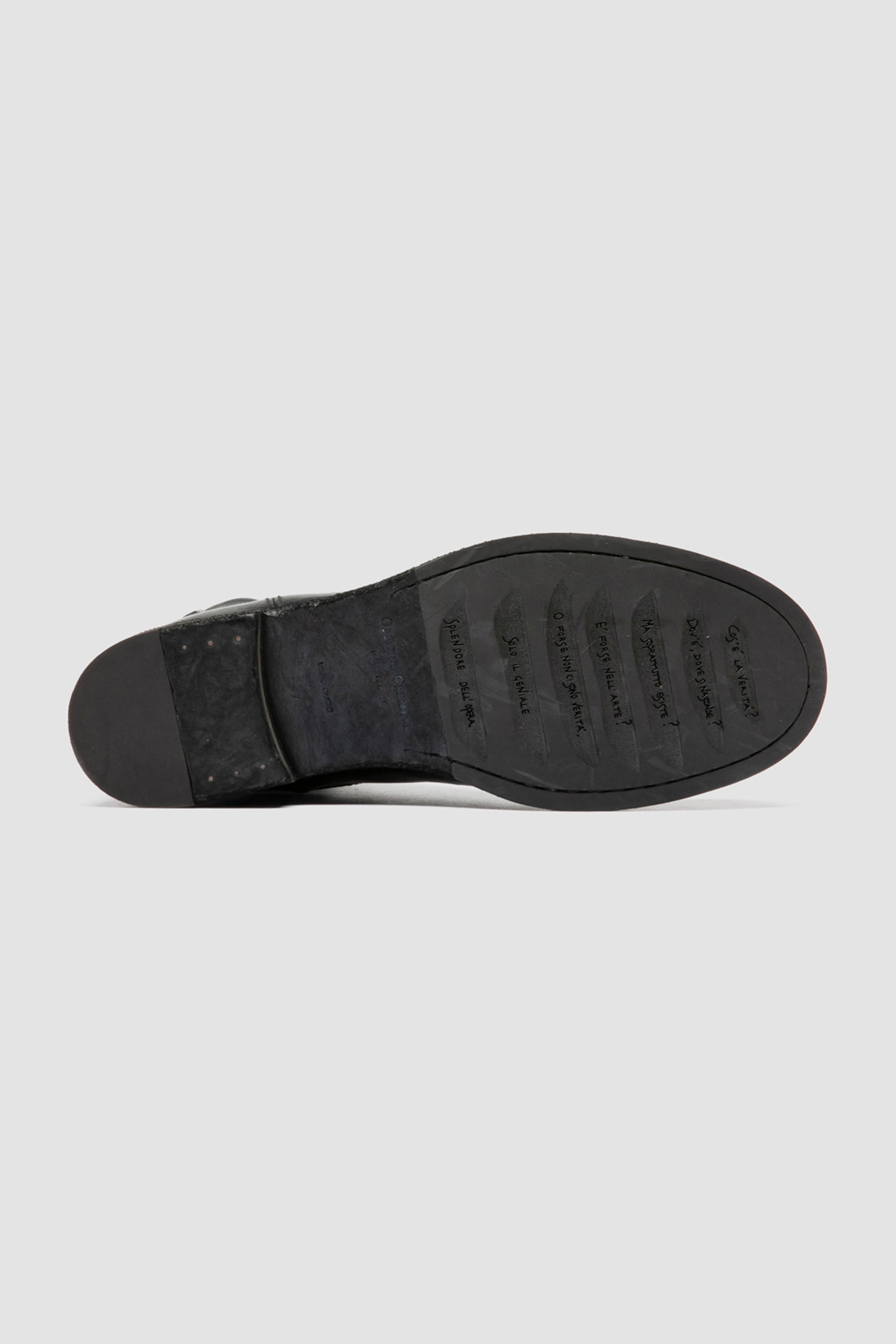 bulla dd 304 leather zip boots black