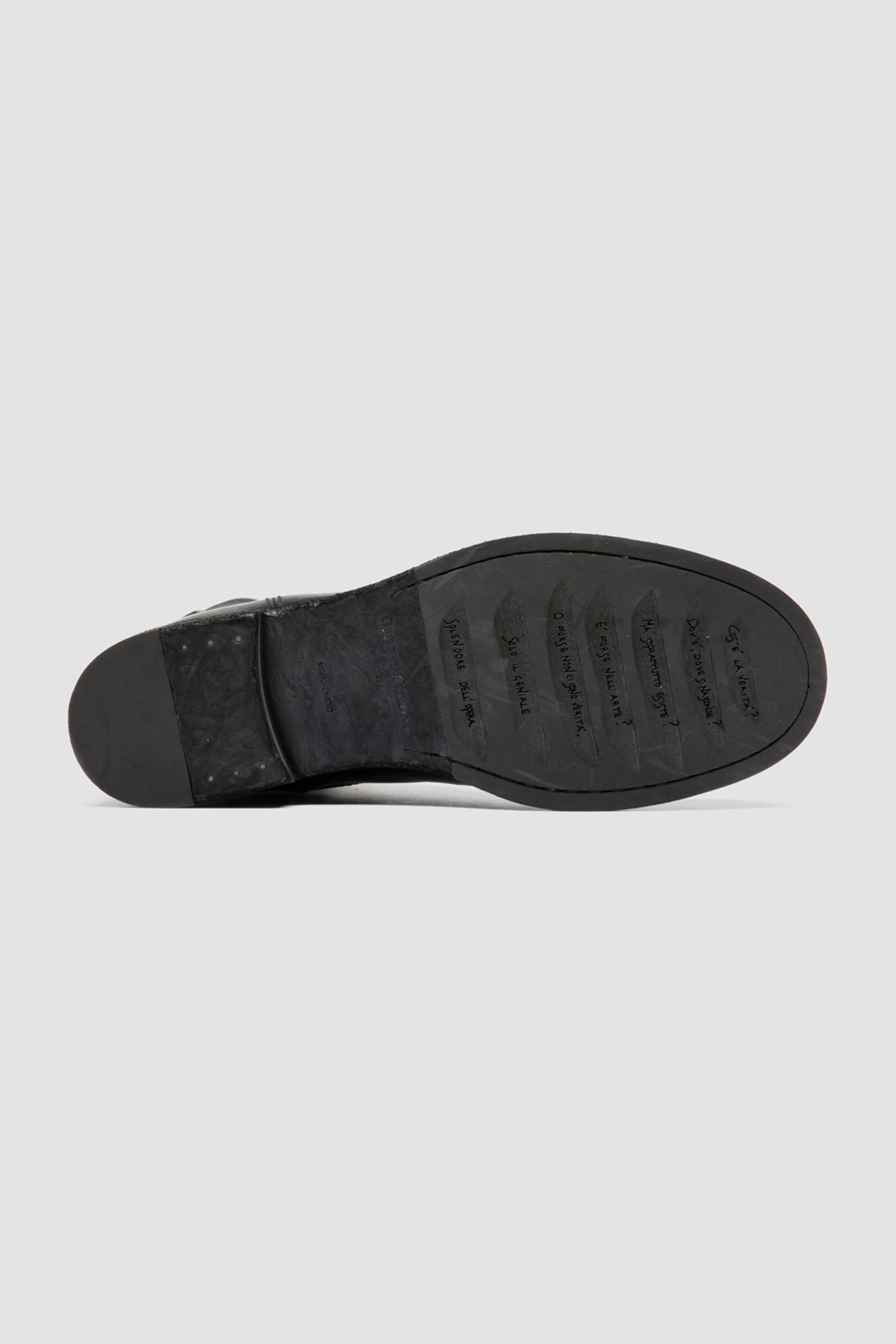 bulla dd 304 leather zip boots black