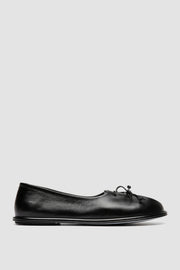 fontayne 011 leather ballerina black