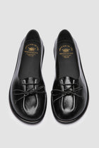 fontayne 011 leather ballerina black