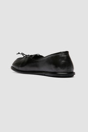 fontayne 011 leather ballerina black