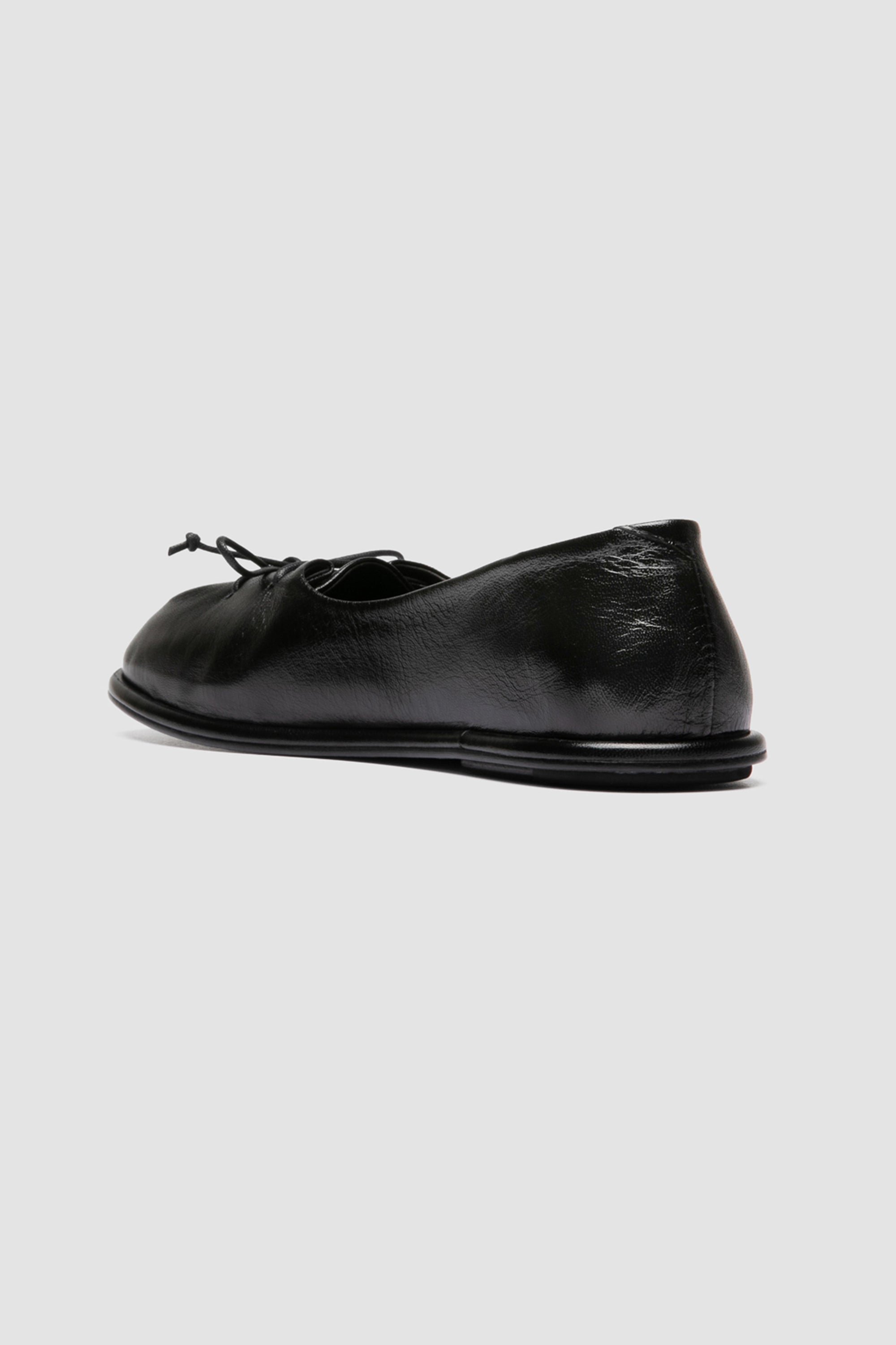 fontayne 011 leather ballerina black