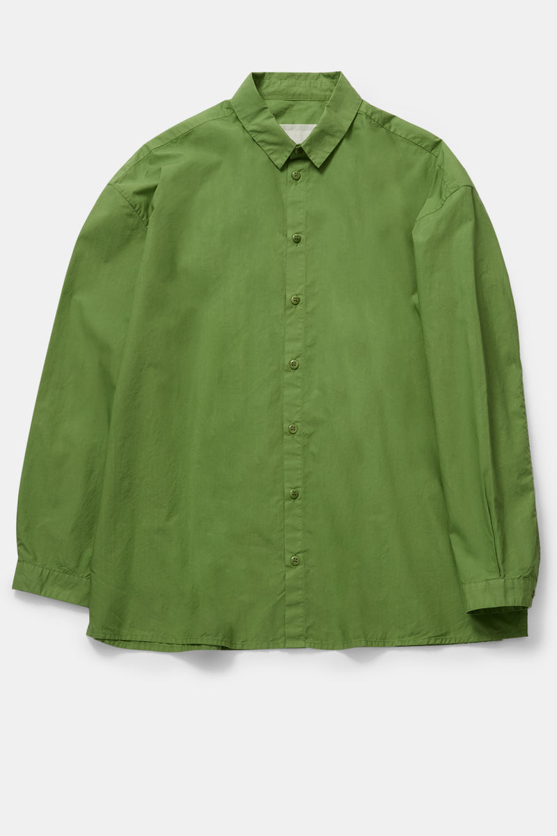 draughtsman shirt poplin grass