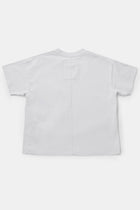 back view of toogood fencer t-shirt textured jersey cloudy center seam and relaxed fit
