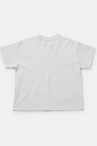 front view of toogood fencer t-shirt textured jersey cloudy  boxy cut and short sleeves