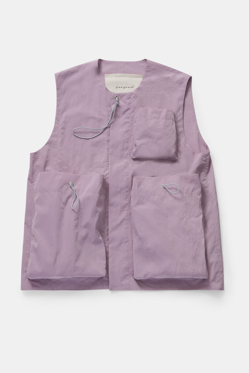 roper gilet heather