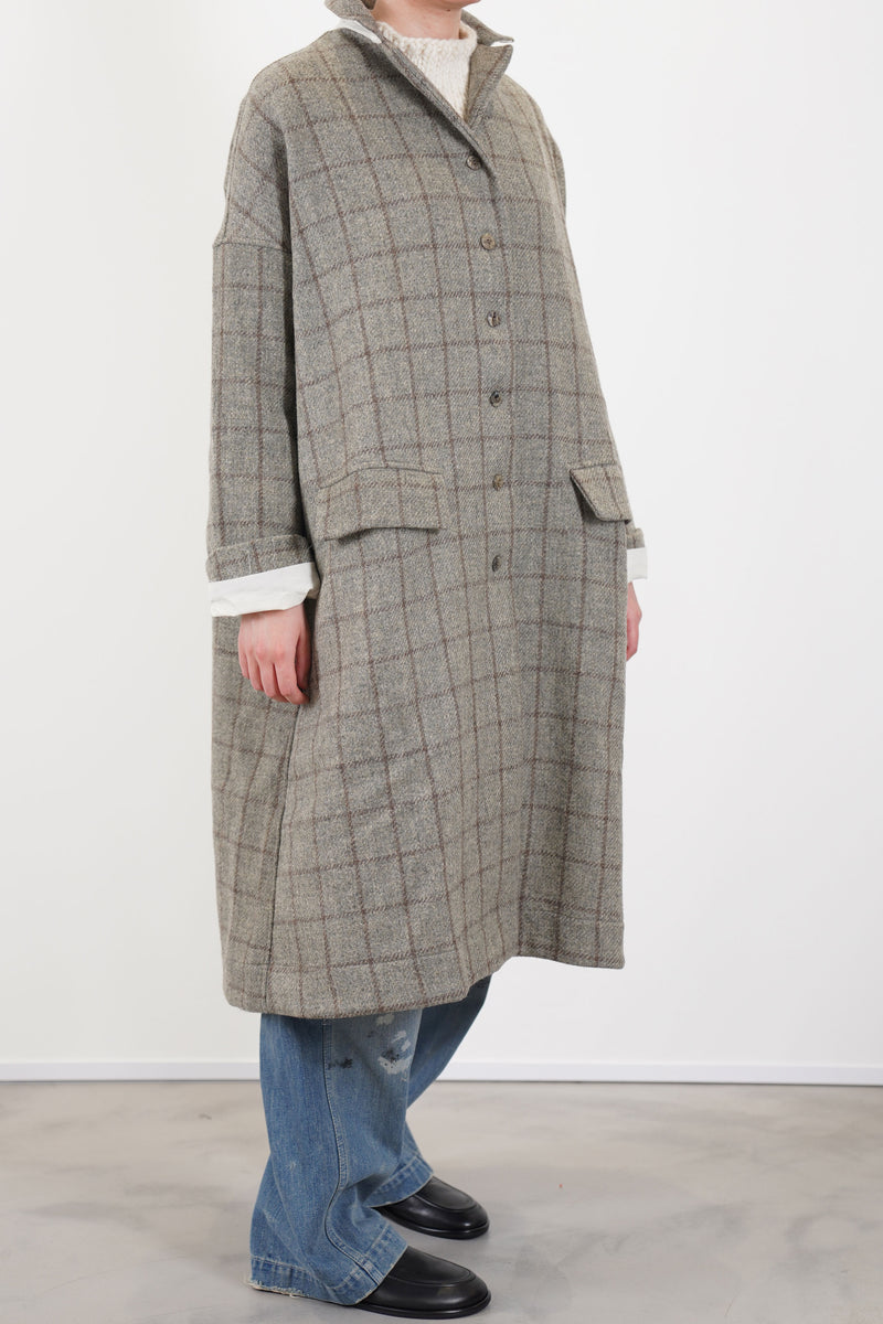alpago coat wool stone