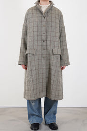 alpago coat wool stone
