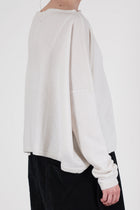 boatneck sweater cashmere oatmeal