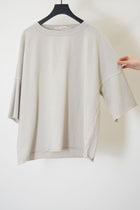 boxy big t-shirt hc pebble