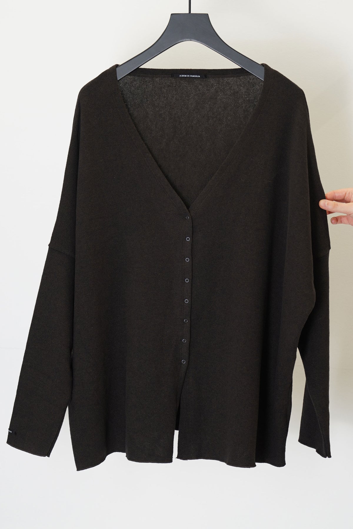 cardigan over jp brown