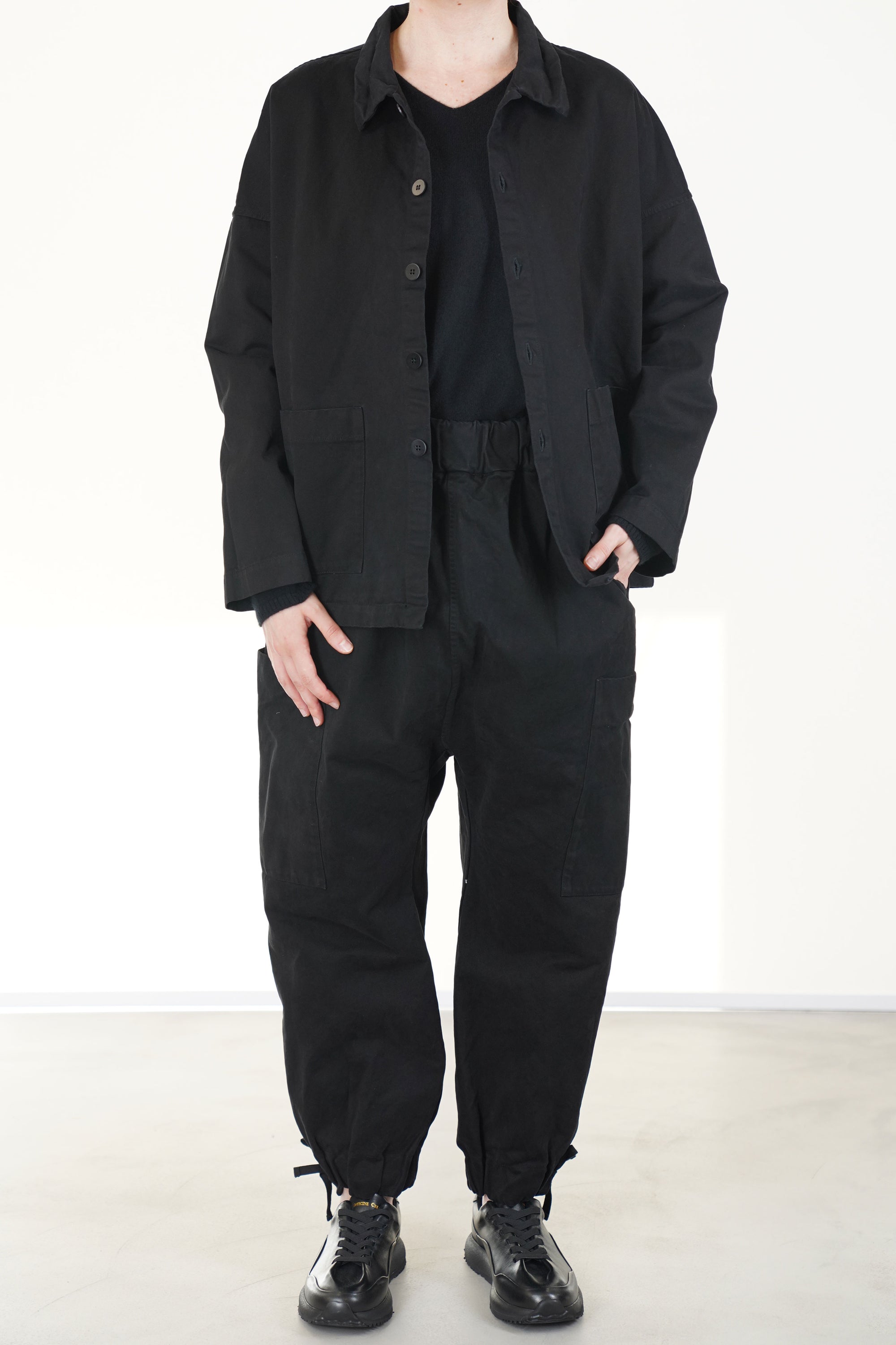 cargo trousers wcc black