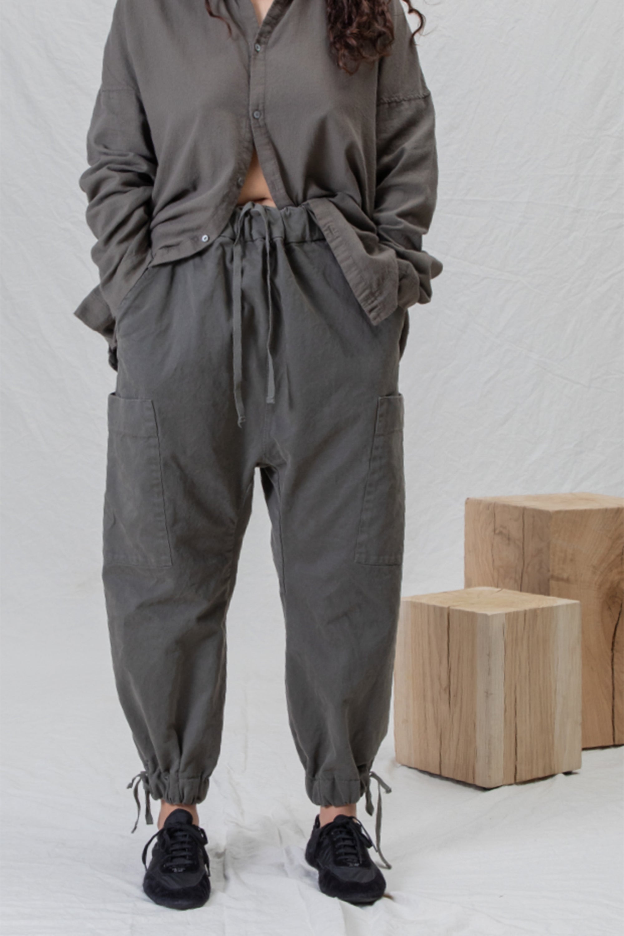 cargo trousers wcc taupe