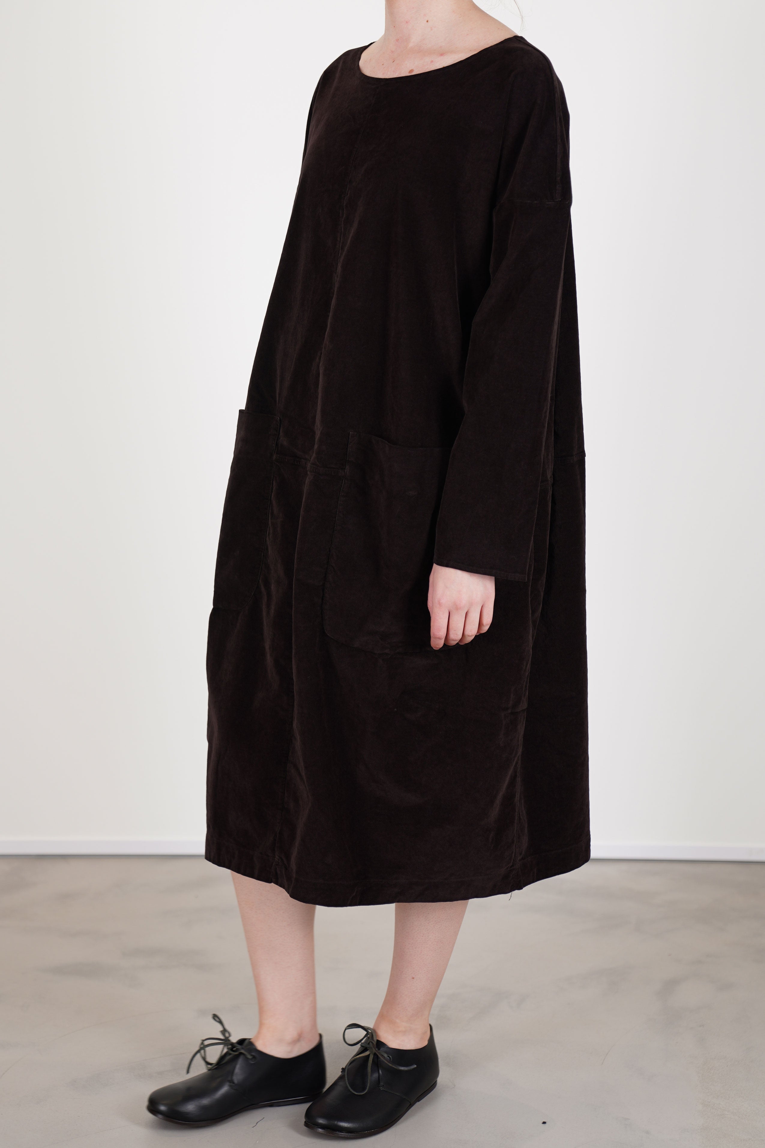 dress tasche velvet chocolate