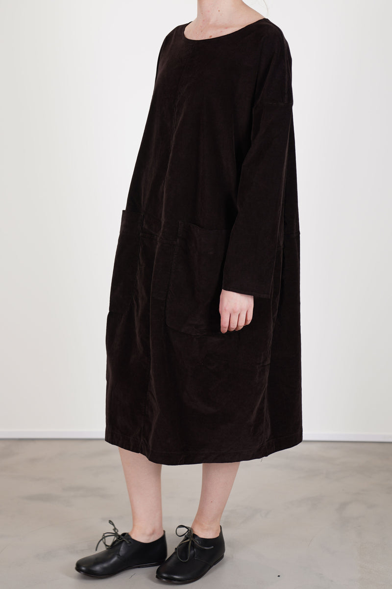 dress tasche velvet chocolate
