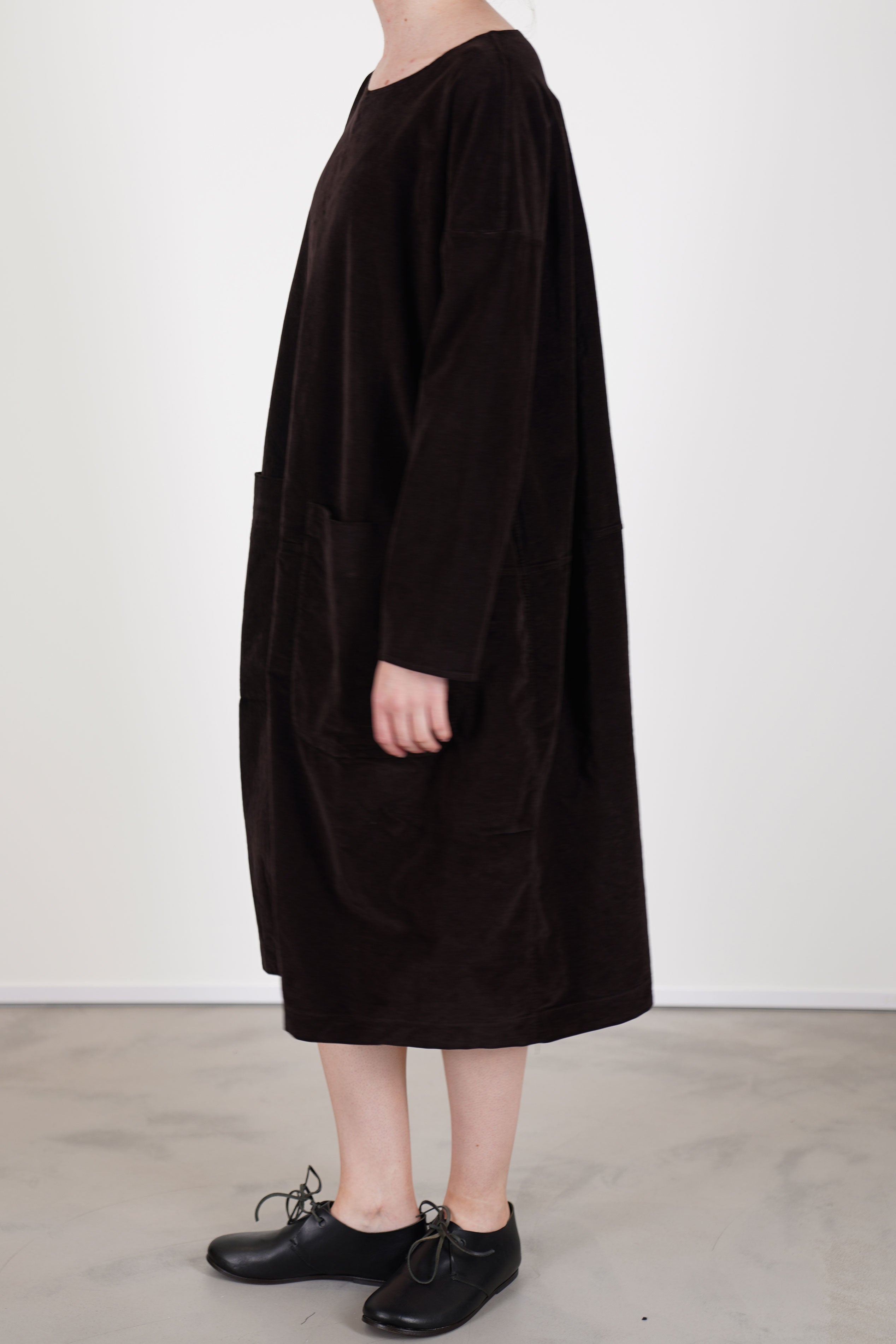 dress tasche velvet chocolate
